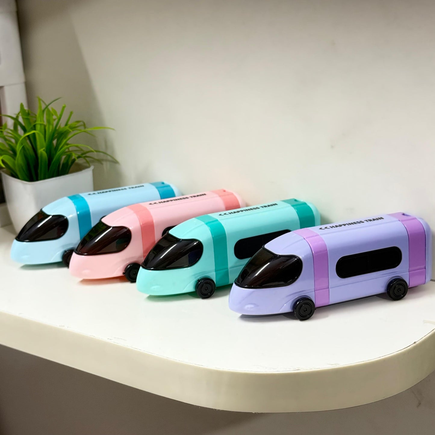 Happiness Train - (Sharpener + Eraser)