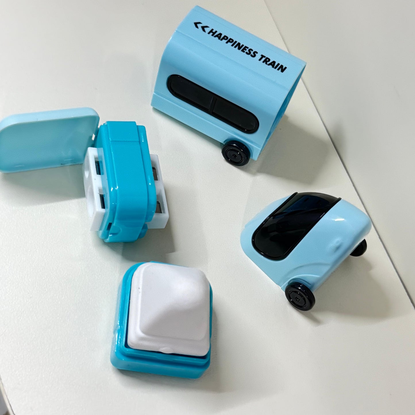 Happiness Train - (Sharpener + Eraser)