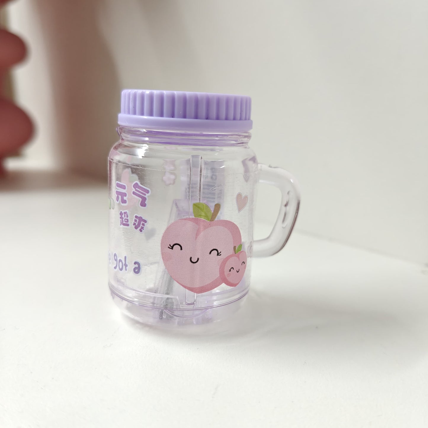 Mini Fruit Jar Sharpener - 1 PC