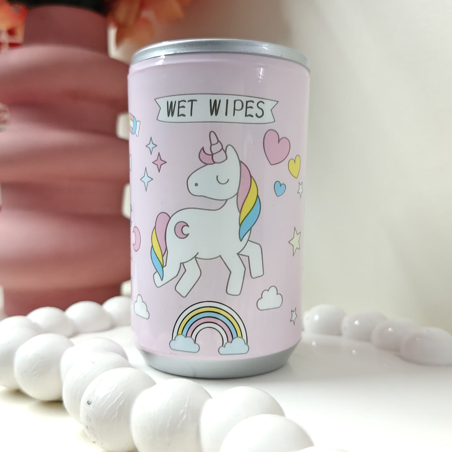 Unicorn Wet Wipes Can