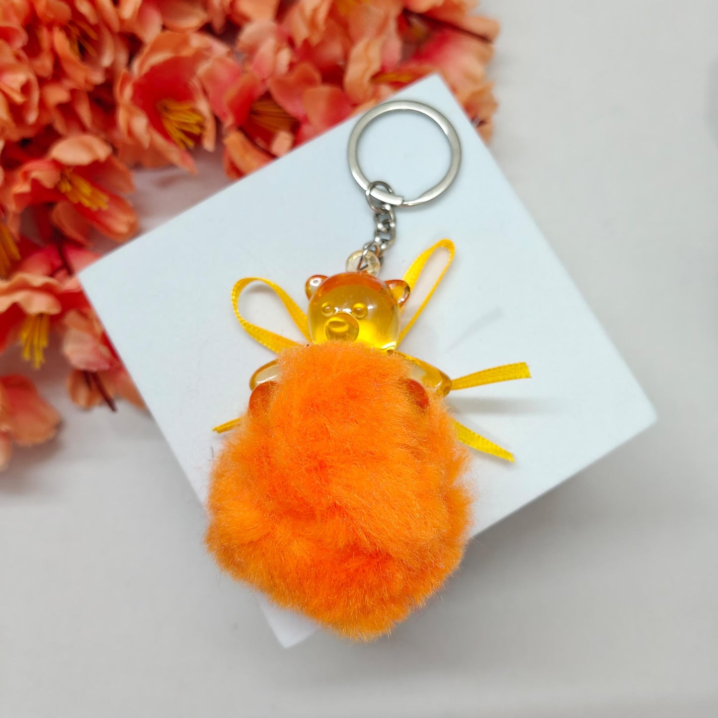 Teddy Fur Keychain