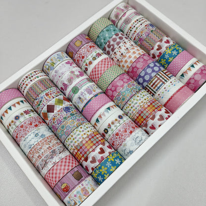 Aesthetic Washi Tape - ( 1 PC Assorted )
