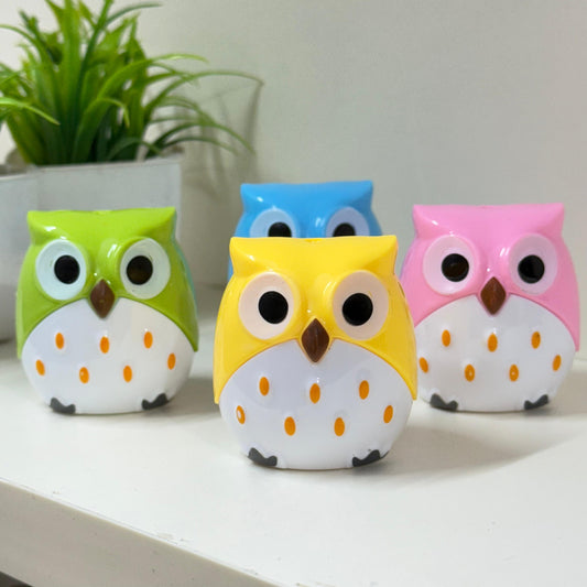 Double Hole Owl Sharpener - 1 PC
