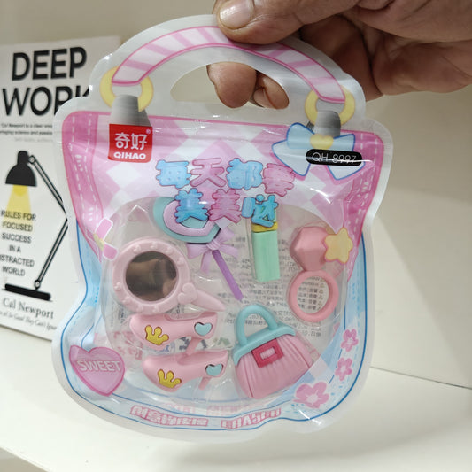 Fashionista Erasers Set