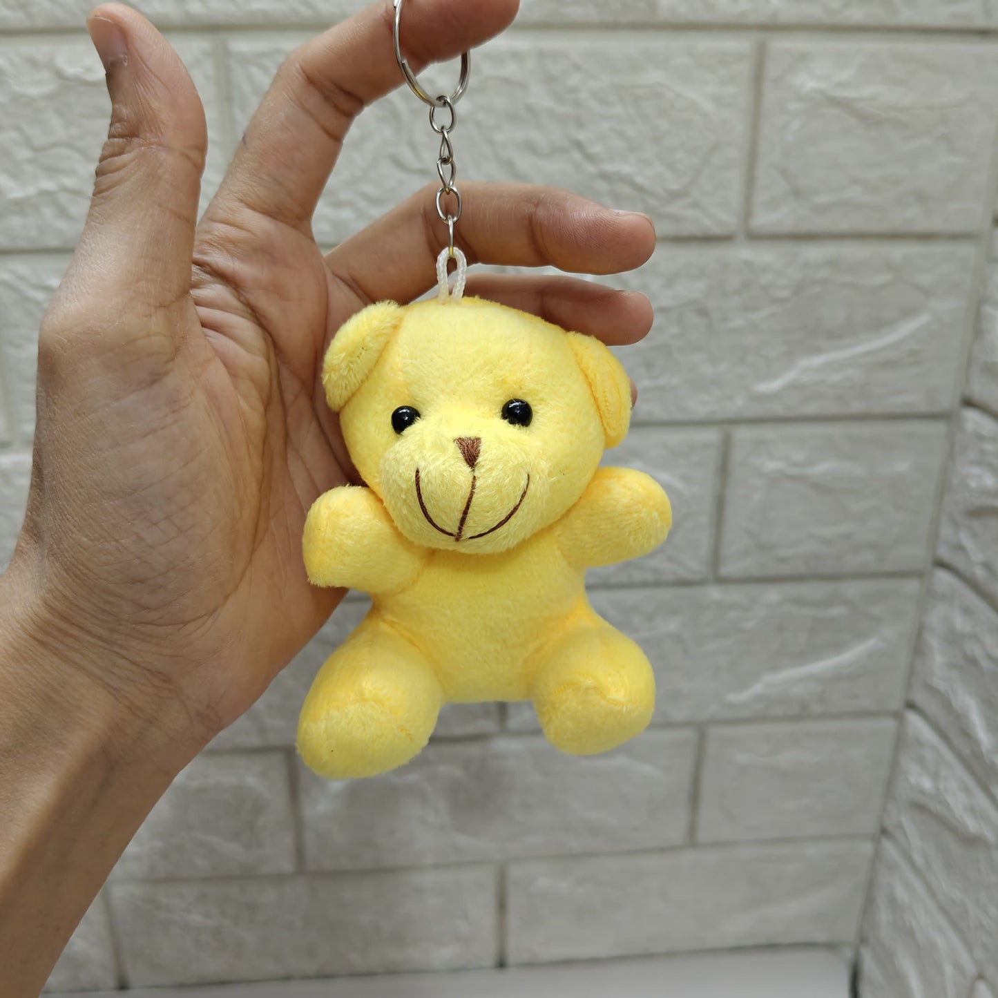 Stuffed Teddy Keychain