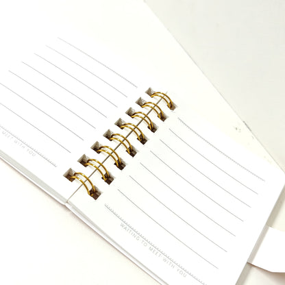 Capybara Mini Sticky Notes & Spiral Planner Set