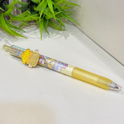 Sanrio Gel Pen with Gold Charm