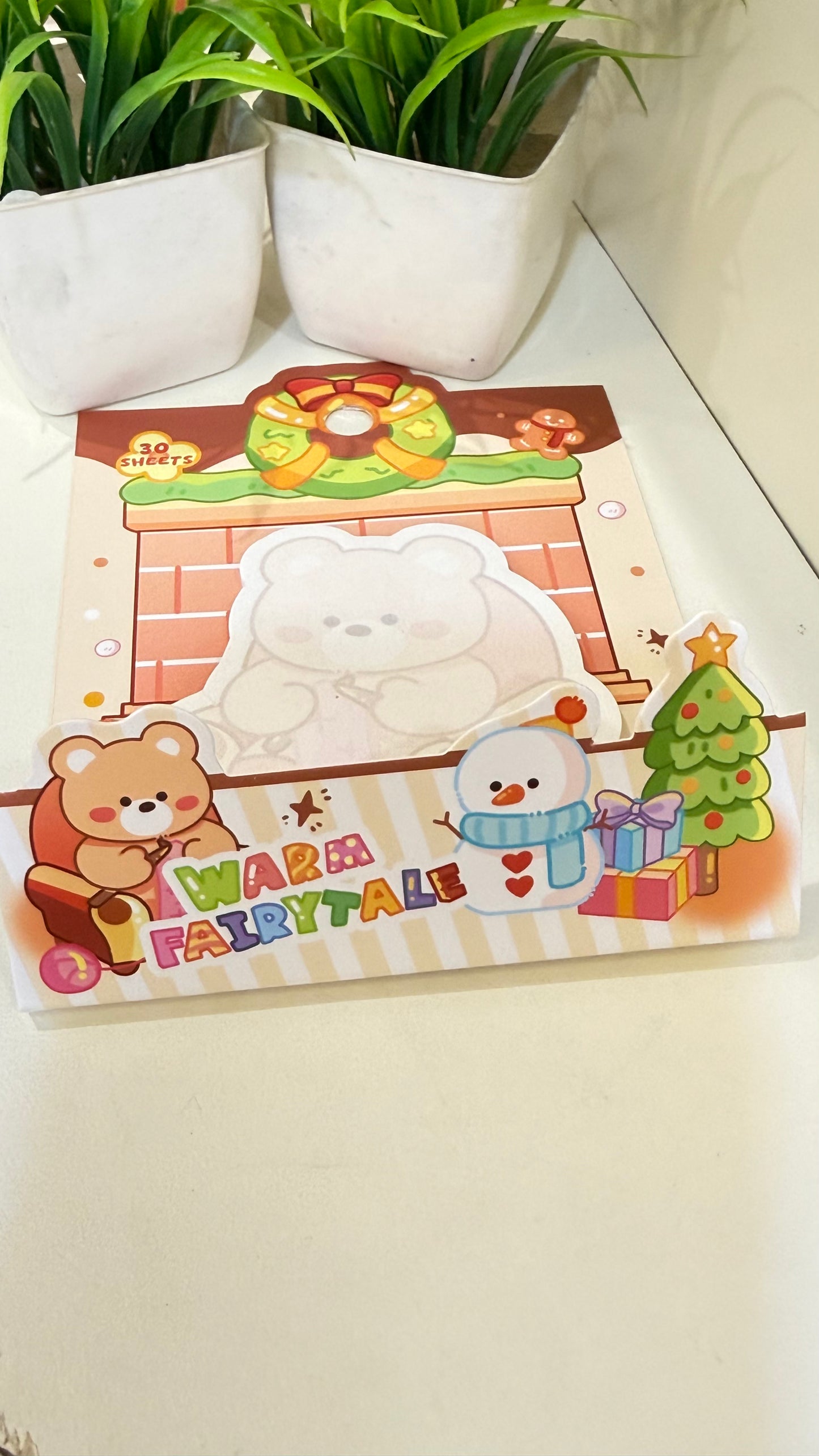 Warm Fairytale Bear Sticky Notes