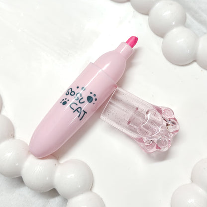 SoSu Cat Paw Highlighters Set (6pcs)