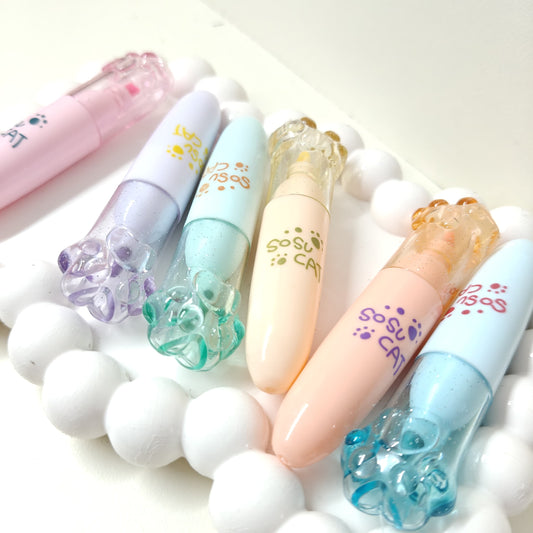 SoSu Cat Paw Highlighters Set (6pcs)