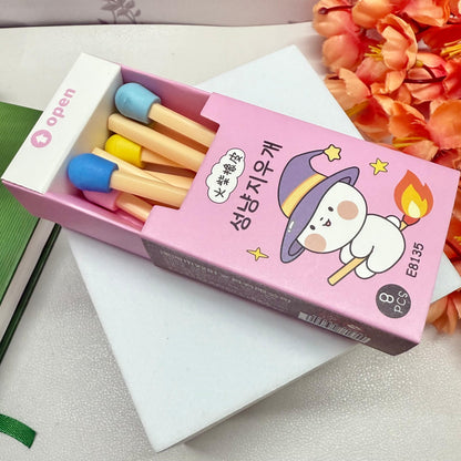Matchstick Erasers Box