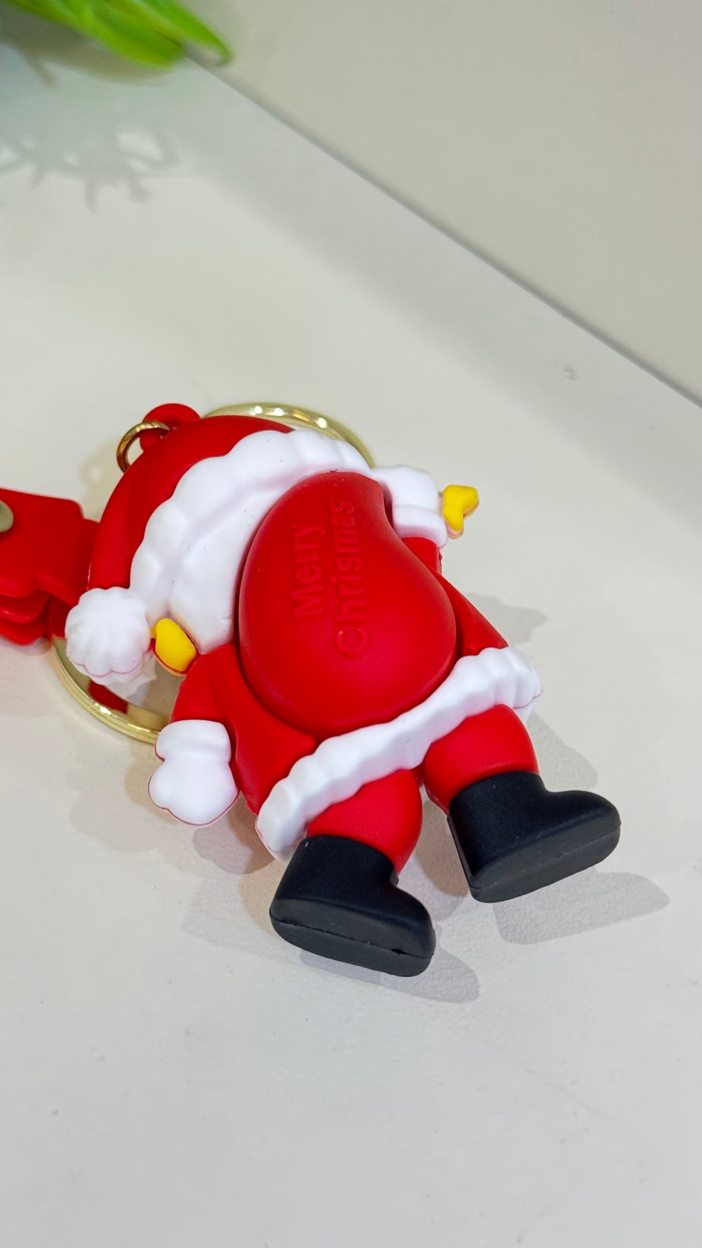 Christmas Santa Keychain